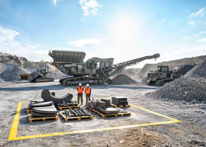 Mineral processing equipment application