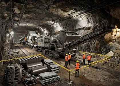 Underground mining equipment application